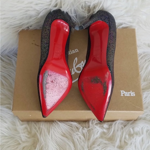 Christian Louboutin Pigalle Spotlight Sz 39.5 - Picture 2 of 10